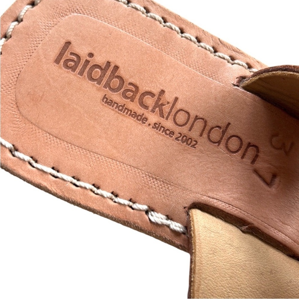 Like New LaidBack London Leather Beaded
Medallion Sandals Size 7 Retail $115.00 - Picture 4 of 9